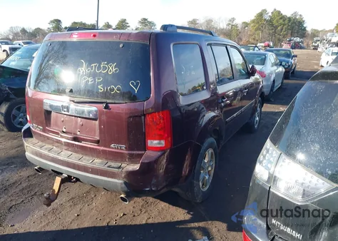 2010 Honda Pilot Ex-L z USA, uszkodzony, nr VIN 5FNYF4H56AB036254